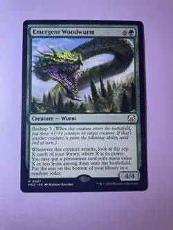 Emergent Woodwurm Commander: March of the Machine Regular - Image 1