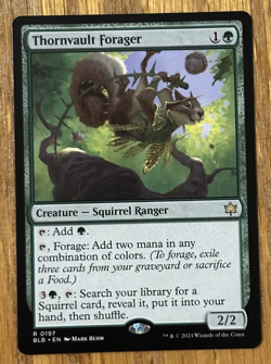 MTG Bloomburrow, Thornvault Forager - Image 1