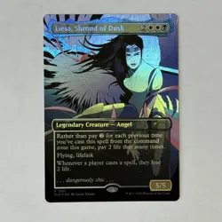 MTG Liesa, Shroud of Dusk (Rainbow Foil) Secret Lair Slay the Day 1961 NM - Image 1