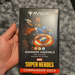 Magic The Gathering: Marvel Super Heroes Avengers Assemble Commander Deck - Image 1