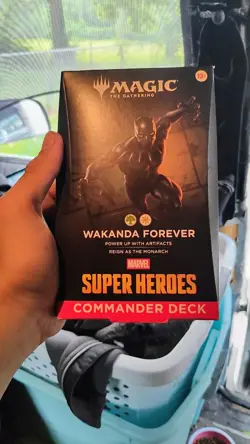 Magic The Gathering (MTG) Marvel Super Heroes Commander Deck - Wakanda Forever - Image 1