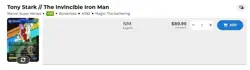 Tony Stark / The Invincible Iron Man - Comic Book Art- FOIL - 2026 - Image 3