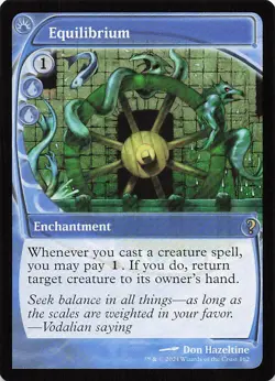 Equilibrium (Future Sight) R Mystery Booster 2 162 NM - Image 1