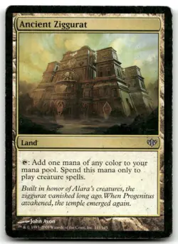 Ancient Ziggurat #141 (HP) Conflux CON Magic MTG - Image 1