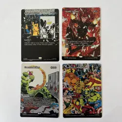 Magic The Gathering Marvel Superhero’s Source Card X4 FOIL - Image 1
