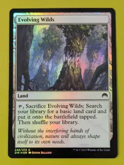 FOIL Evolving Wilds x1 Magic Origins 1x Magic the Gathering MTG - Image 1
