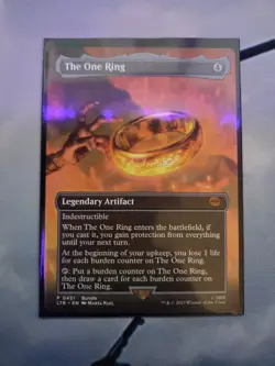 The One Ring (Borderless Alternate Art) [The Lord of the Rings: Tales of Middle - Image 1