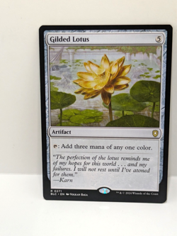 Gilded Lotus - Bloomburrow - Rare - Regular - Artifact - BLC 271 - - Image 1