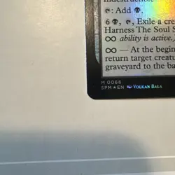 The Soul Stone Foil Marvel Spider-Man MTG Magic The Gathering 2025 NM/Mint Rare - Image 2