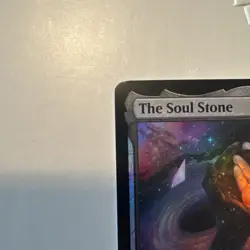 The Soul Stone Foil Marvel Spider-Man MTG Magic The Gathering 2025 NM/Mint Rare - Image 4