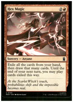 Hex Magic 133 Uncommon Marvel Super Heroes Magic: The Gathering Near Mint - Image 1