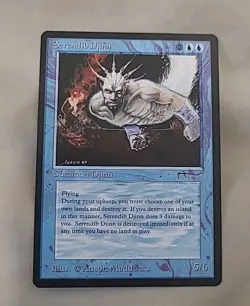 Serendib Djinn Arabian Nights MTG Lightly Played - Image 1