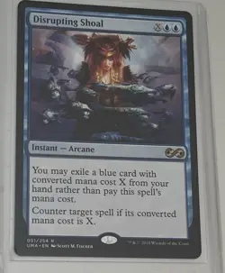 1x Disrupting Shoal Ultimate Masters English Near Mint MTG - Image 1