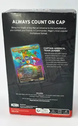 2026 Magic The Gathering Marvel Super Heroes Avengers Commander Deck NEW - Image 2