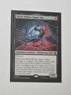 Black Widow, Super Spy - MSH - Near Mint - MTG - Image 1