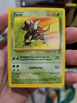 Pokemon TCG · Pinsir 29/130 · Base Set 2 · Vintage WOTC MINT PACK FRESH! - Image 1