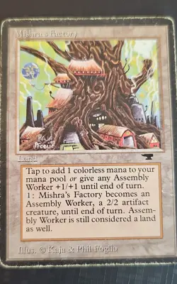Magic the Gathering Mishra's Factory (Spring) Antiquities Regular - Image 1
