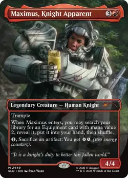 Maximus, Knight Apparent [SLD - 2449] Mythic Magic - Image 1