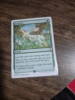 Seedtime Mystery Booster 2 White Border, MTG NM Condition - Image 2