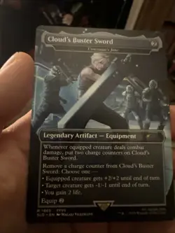 Japanese - Cloud's Buster Sword - Umezawa's Jitte Secret Lair Drop Regular - Image 1