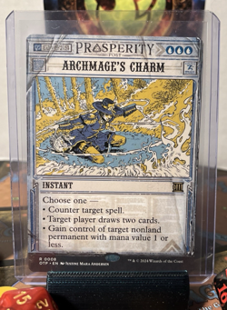 Archmage's Charm Outlaws of Thunder Junction: Breaking News Regular MTG - Image 1
