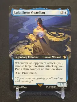 MTG Magic Commander: FINAL FANTASY Lulu, Stern Guardian 143 Extended Art Rare - Image 1