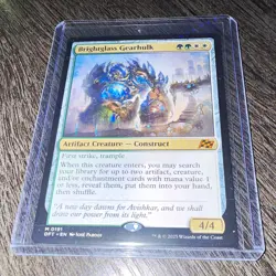 Brightglass Gearhulk MTG Aetherdrift #0191 Artifact Creature - Image 1