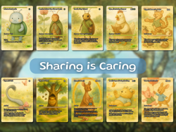 Winnie Pooh Themed Group Hug Commander MTG Alt-Art Deck. Ready to Play! - Image 3