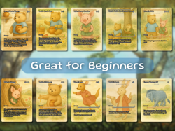 Winnie Pooh Themed Group Hug Commander MTG Alt-Art Deck. Ready to Play! - Image 4