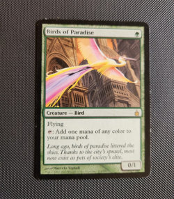 Magic: The Gathering Birds of Paradise 153/306 Ravnica COG Rare Reg EN - Image 1