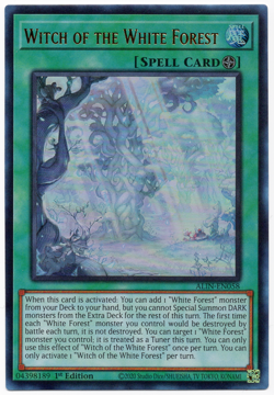 Witch of the White Forest ALIN-EN058 Ultra Rare NM Yu-Gi-Oh! TCG #1 - Image 1
