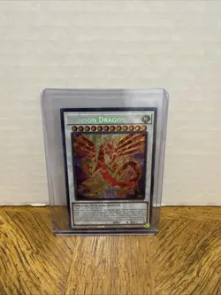 Crimson Dragon DUNE-EN038 Duelist Nexus 1st Edition Secret Rare LP Yu-Gi-Oh - Image 1