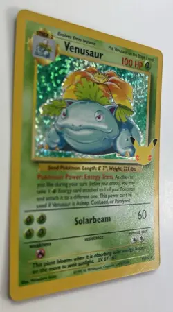 Pokemon TCG Venusaur 15/102 Celebrations 25th Anniversary Holo Rare - Image 3