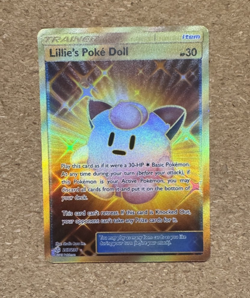 Lillie's Poke Doll - 267/236 - Pokemon Cosmic Eclipse Sun & Moon Secret NM/M - Image 1