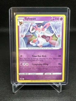 Pokemon! Sylveon SWSH Black Star Promo SWSH211 - NM+ With Swirl 🍥 - Image 1