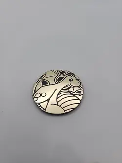 Collectible 2021 Dragonite Coin Light Gold Holo Pokemon TCG - - Image 1