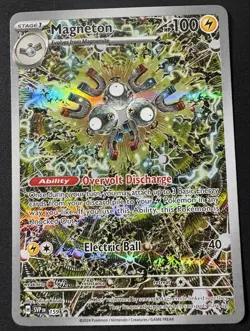 Pokemon Magneton 159 SV Scarlet & Violet Surging Sparks Black Star Promo - Image 1