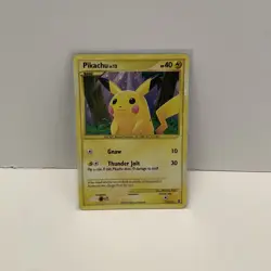 Pokemon Trading Card Game Pikachu Rising Rivals 112/111 Holo Secret Rare NM+ - Image 1
