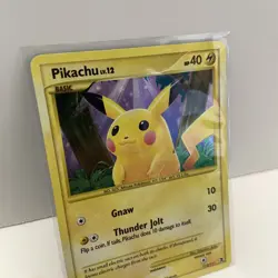 Pokemon Trading Card Game Pikachu Rising Rivals 112/111 Holo Secret Rare NM+ - Image 3