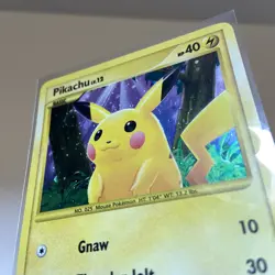 Pokemon Trading Card Game Pikachu Rising Rivals 112/111 Holo Secret Rare NM+ - Image 4