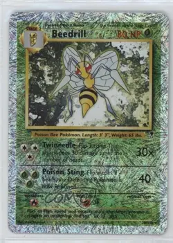 Beedrill Reverse Foil Pokemon Legendary Collection #20 2002 - Image 1