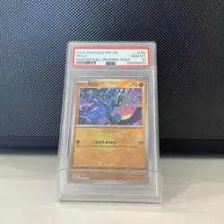 2025 POKEMON PRE EN-PRIS EVOLUTIONS #050 RIOLU MASTER BALL REVERSE HOLO PSA 10 - Image 1
