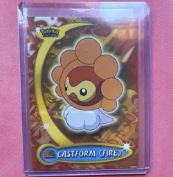 Pokemon TCG Topps Advanced Challenge Castform Fire #13 Promo Holo English 2004 - Image 1