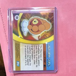 Pokemon TCG Topps Advanced Challenge Castform Fire #13 Promo Holo English 2004 - Image 2