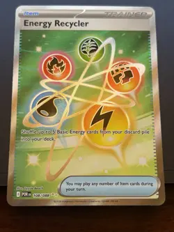 Energy Recycler 108 Pokemon 2026 Perfect Order Full Art Ultra Rare Card - Image 1