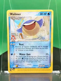 Wailmer 48/109 EX Ruby & Sapphire Uncommon 2003 English Pokemon Nintendo - Image 3