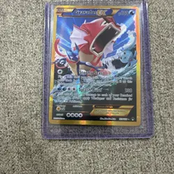 Pokemon TCG Gyarados EX 123/122 Breakpoint Secret Rare Full Art Holo Eng 2016 - Image 1