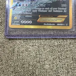 Pokemon TCG Gyarados EX 123/122 Breakpoint Secret Rare Full Art Holo Eng 2016 - Image 2