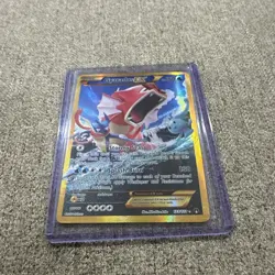 Pokemon TCG Gyarados EX 123/122 Breakpoint Secret Rare Full Art Holo Eng 2016 - Image 5
