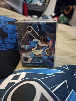 Pokemon Mega Blastoise NAIC 2026 Competitor Kit Playmat Deck Box Sleeves Hat - Image 3